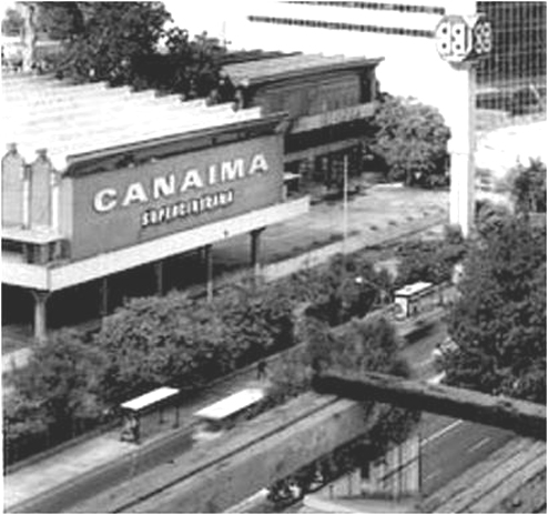El Cine Canaima (años 70) destacó por tener la pantalla más grande del país. Fue la sala de exhibición más moderna de Venezuela. Los grandes estrenos ("Aeropuerto", El Padrino", Atrapados Sin Salida", "Tiburón, etc) erán exclusividad del Canaima. así como el sonido Soundroom