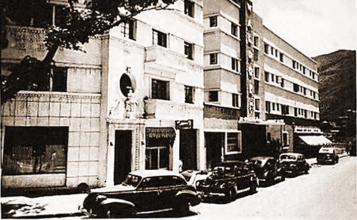 Hotel Waldorf, al estilo Art Deco, entre las parroquias Candelaria y San Bernardino, Caracas